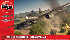 Airfix Aircraft 1/72 Messerschmitt Me262A2A Fighter Kit Airfix Aircraft 1/72 Messerschmitt Me262A2A Fighter Kit