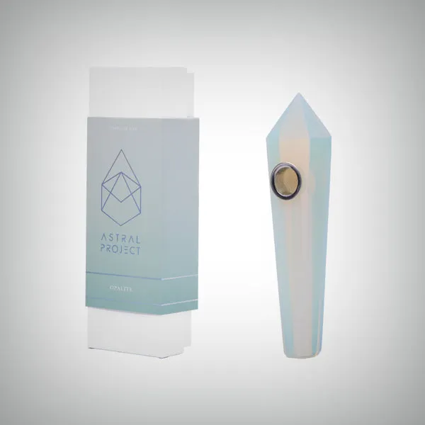 Astral Project Gemstone Hand Pipe