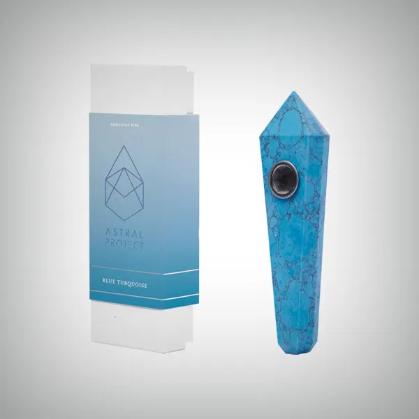 Astral Project Gemstone Hand Pipe