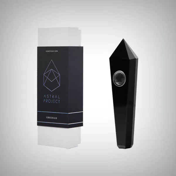 Astral Project Gemstone Hand Pipe