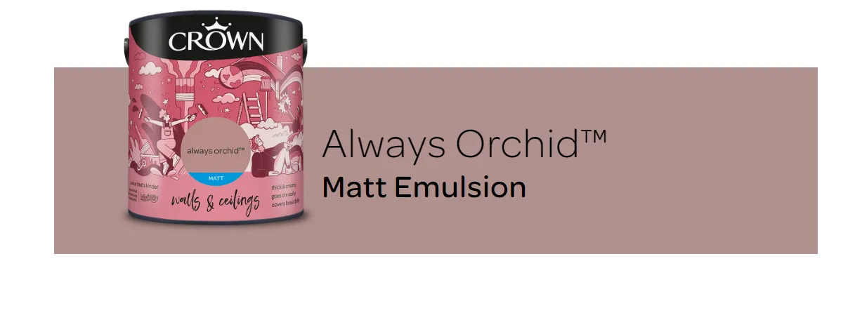 Crown Matt Always Orchid 40ml