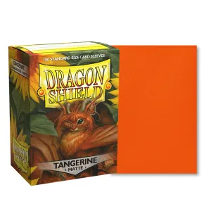 Dragon Shield Matt Tangerine – 100 Standard TCG Sleeves Dragon Shield Matt Tangerine – 100 Standard TCG Sleeves