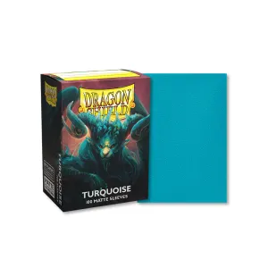 Dragon Shield Matt Turquoise – 100 Standard TCG Sleeves Dragon Shield Matt Turquoise – 100 Standard TCG Sleeves