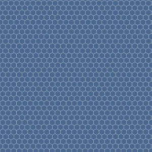 Farm Girl Vintage Companion Prints Honeycomb Denim – 100% Quilting Cotton Fabric by the Yard