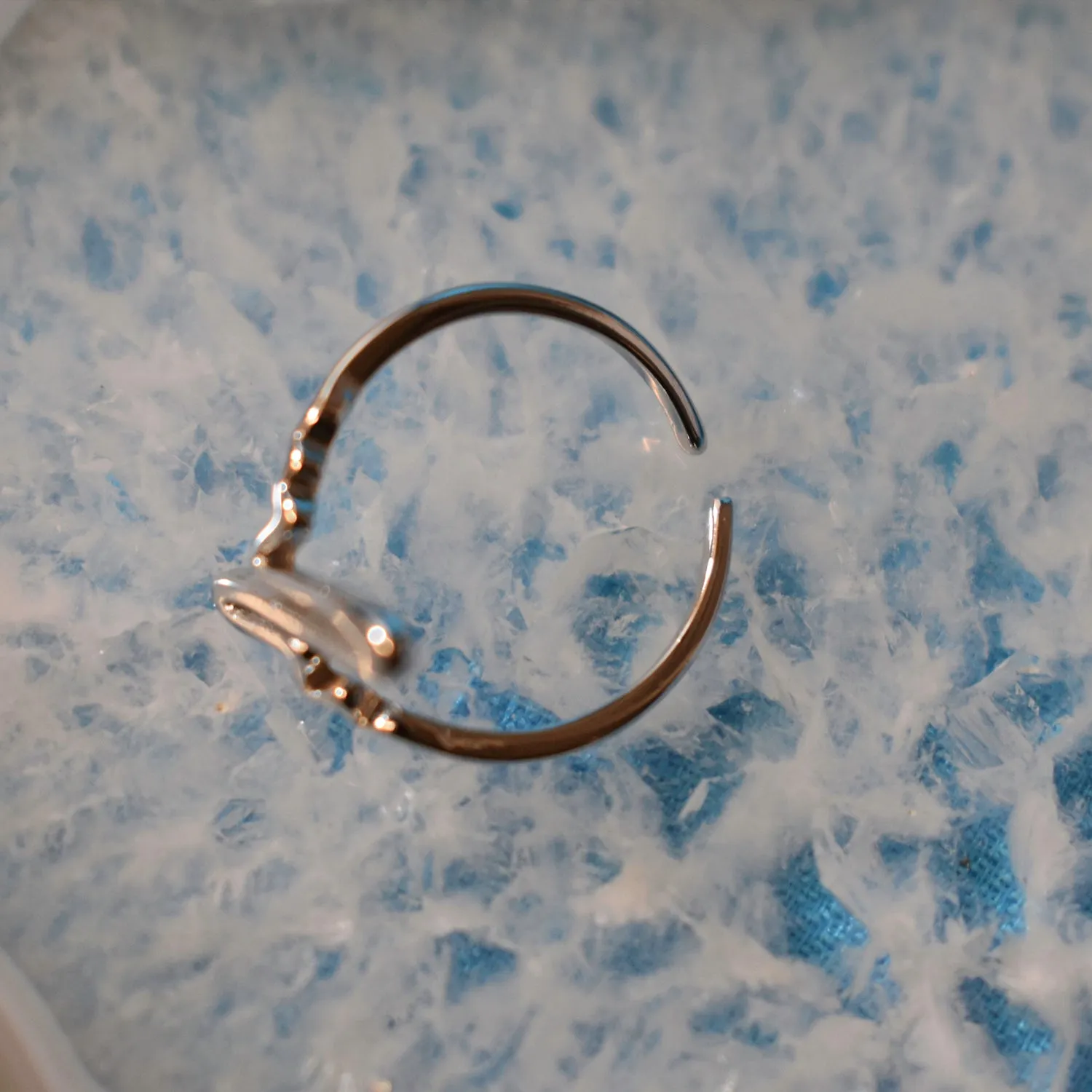 Heart Wave Midi Ring (925) Sterling Silver