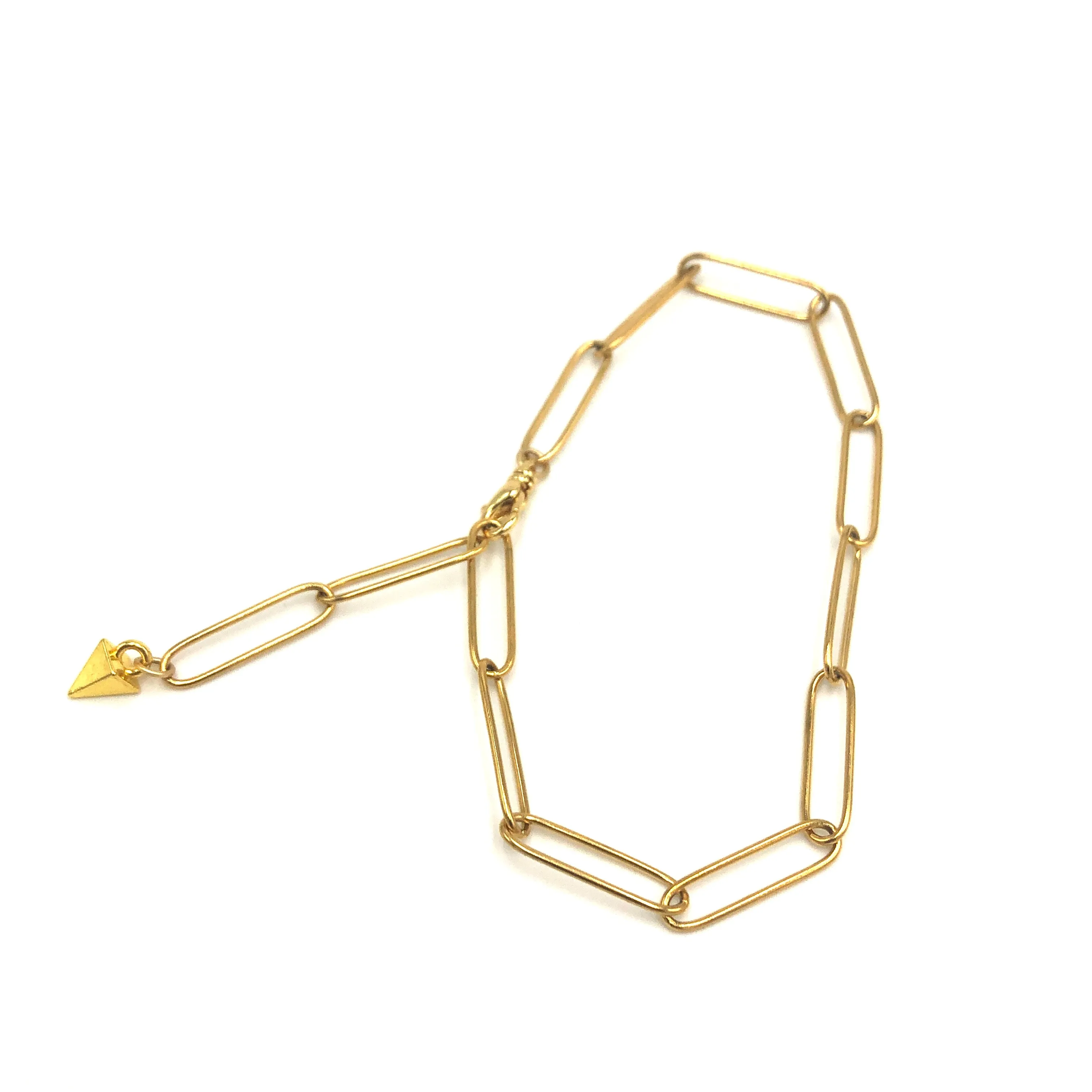 Like Real Paperclip Chain Bracelet