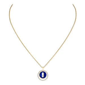 Messika Lucky Move Diamond and Lapis Lazuli Necklace