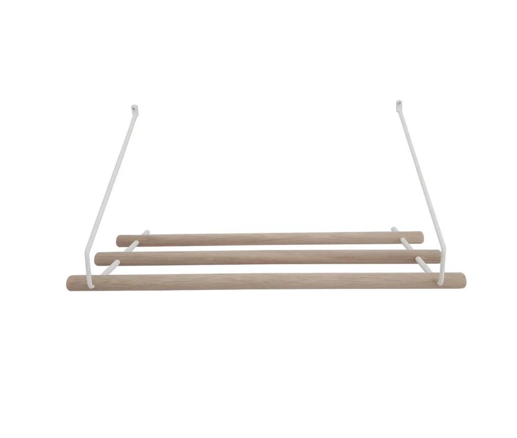 Nordic Function Room4More Rack Clothes Rack Oak/White