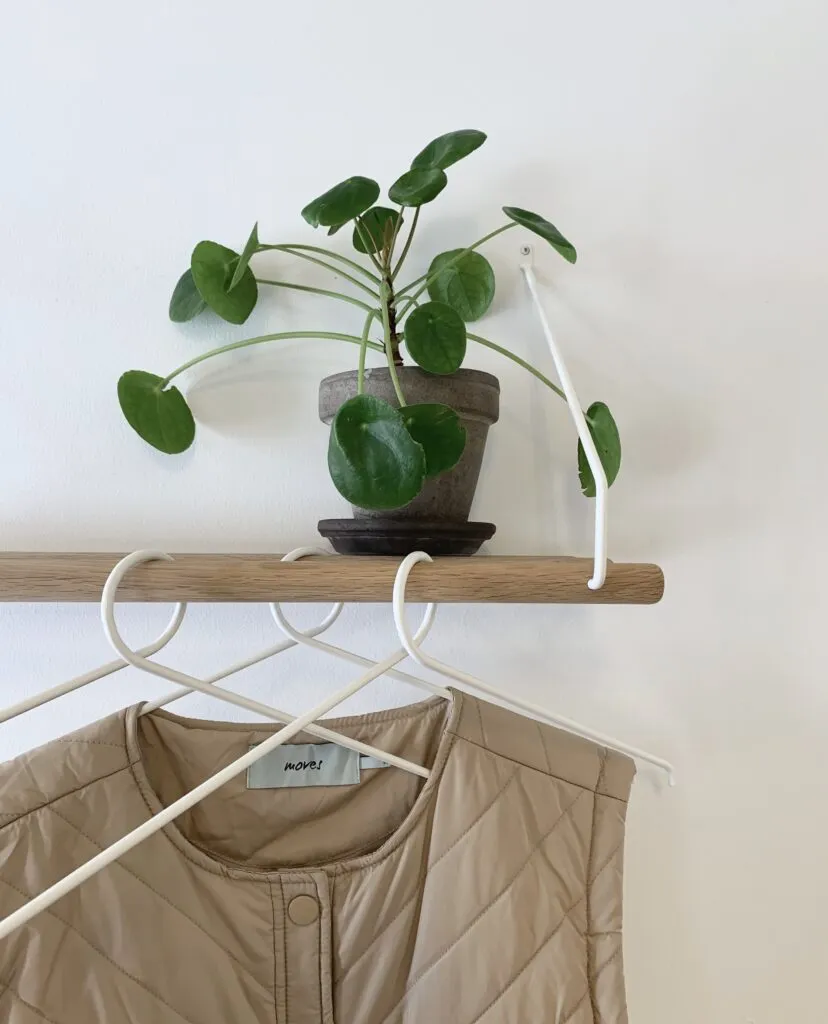 Nordic Function Room4More Rack Clothes Rack Oak/White
