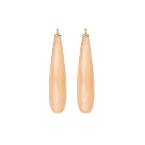 Ole Lynggaard Earring Drop 18K Yellow Gold, Blush Moonstone