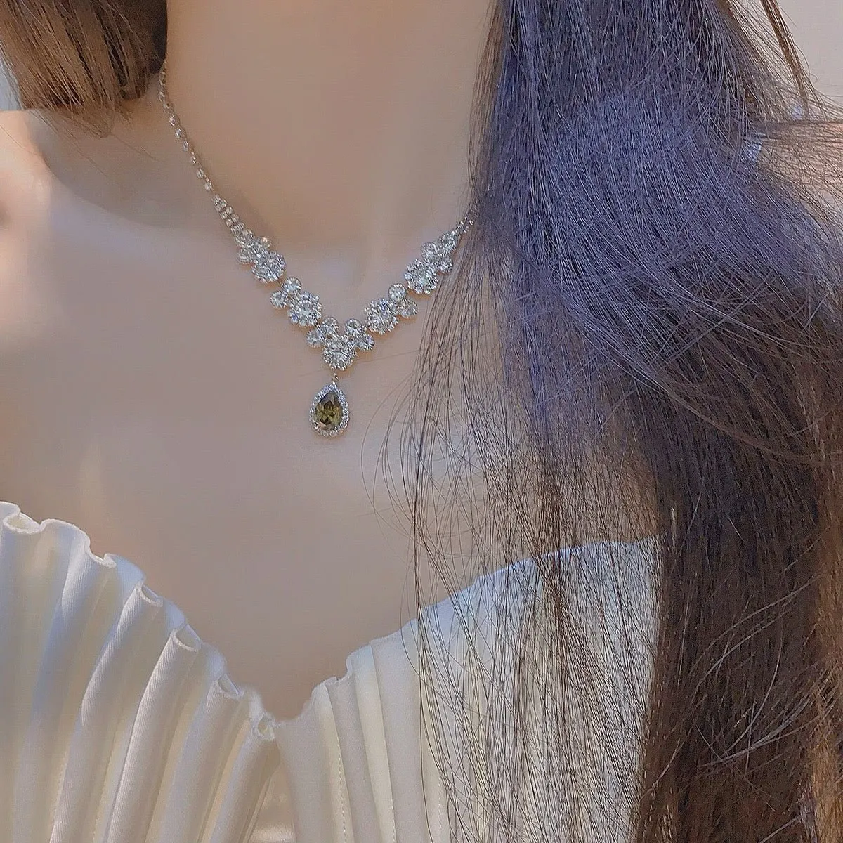 Peridot Princess Necklace