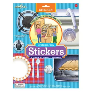 Pretend Play Stickers: Kitchen / Car / Spaceship Pretend Play Stickers: Kitchen / Car / Spaceship