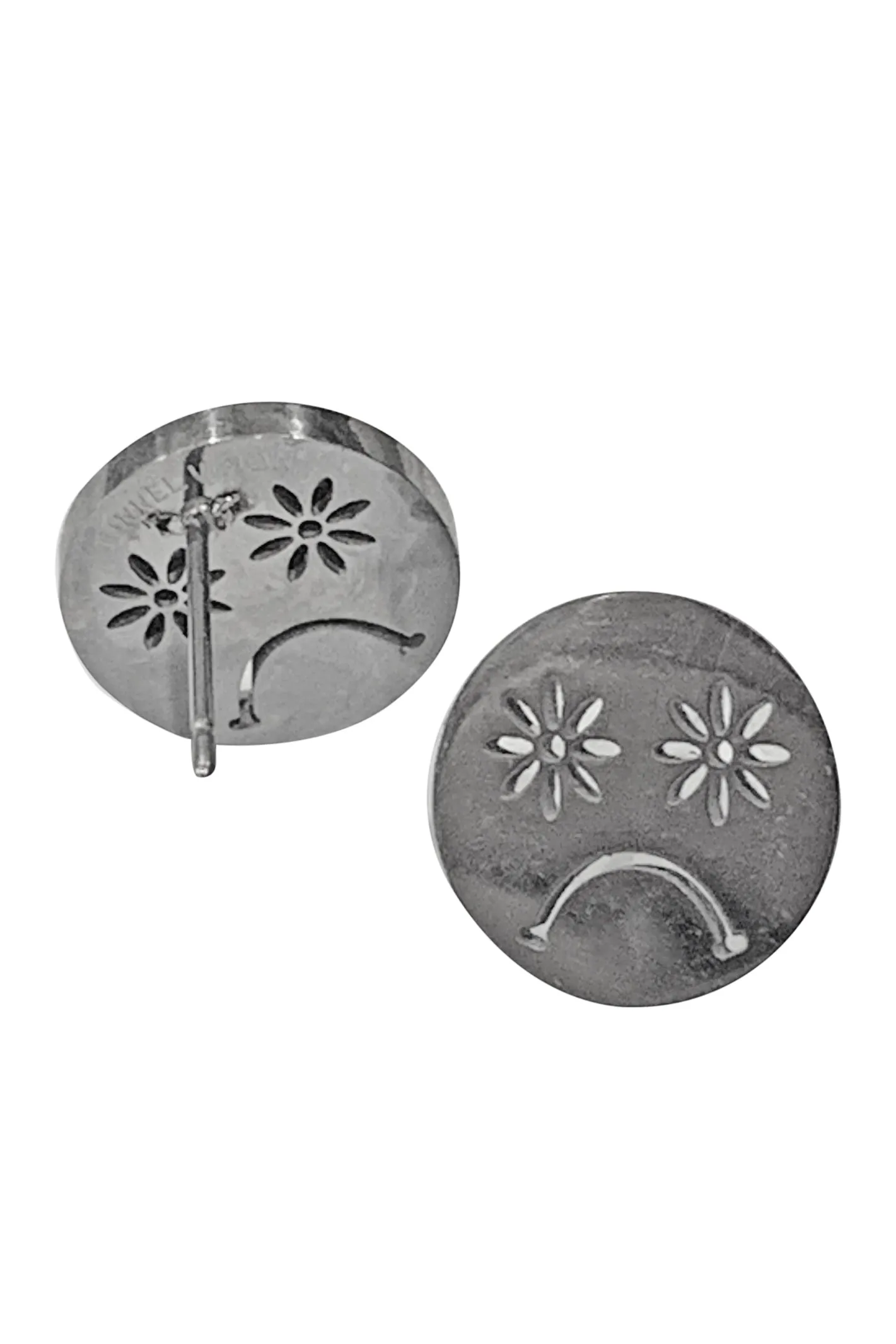 Sad Flower Stud Earrings