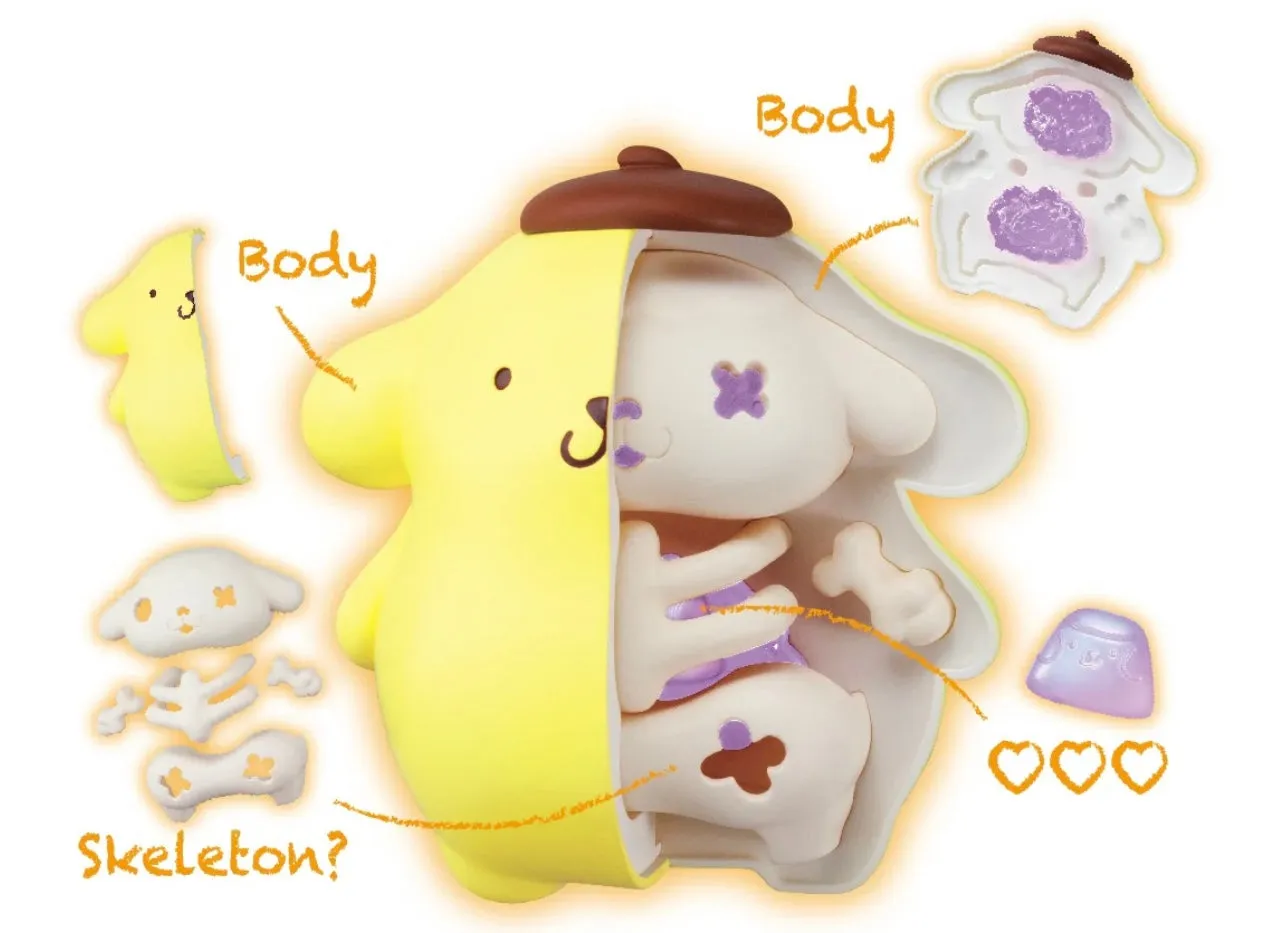 Sanrio Kaitai Fantasy / Kuromi / My Melody/ Pompompurin/ Cinnamoroll / Blind Box Figure 2023 55mm Japan