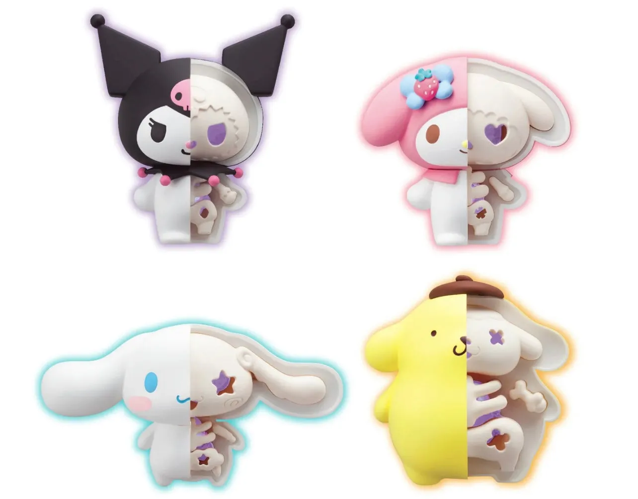 Sanrio Kaitai Fantasy / Kuromi / My Melody/ Pompompurin/ Cinnamoroll / Blind Box Figure 2023 55mm Japan